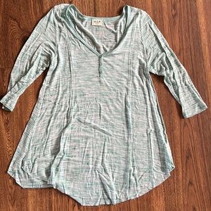 Womens Buckle Top size medium